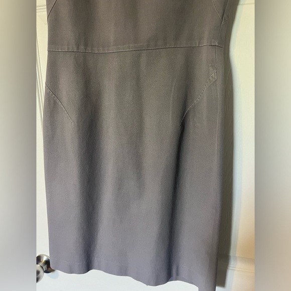 Banana Republic Grey Sheath  Dress size 8 - Picture 3 of 8
